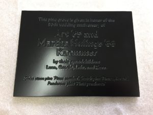 JIT Companies - Fully engraved and painted aluminum surface