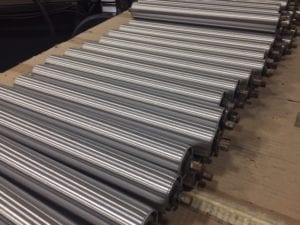 conveyor rollers, metal finishing and polishing at JIT Companies in Minnesota