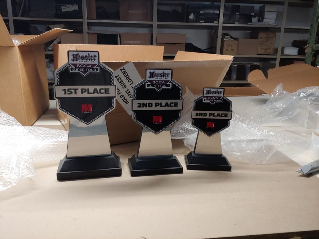 fabrication of custom awards at JIT Companies