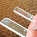 Waterjet Edge Glass