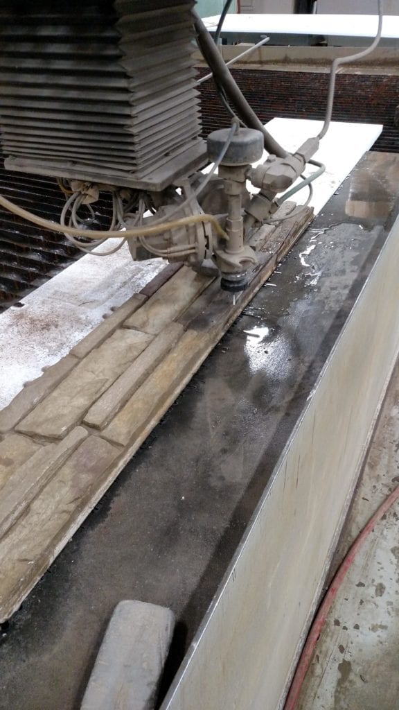 water jet cutting stone