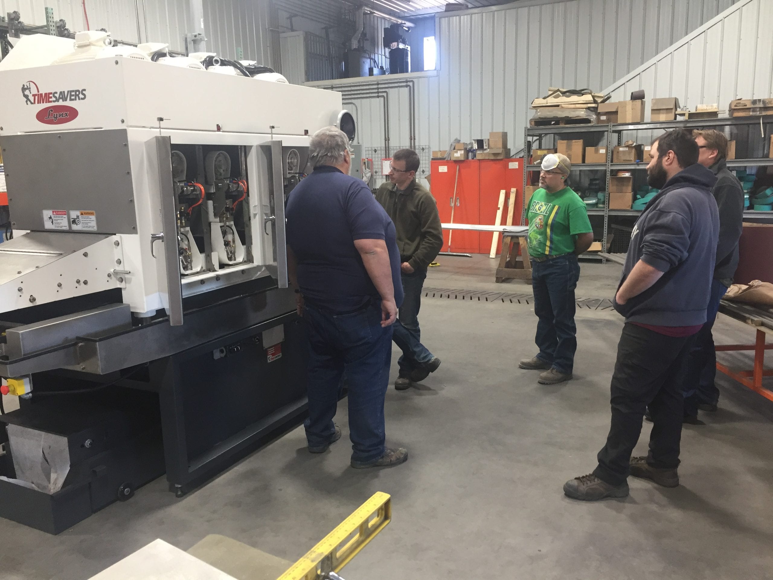 JIT Metal Finishing invest in TimeSaver Metal Finishing machine