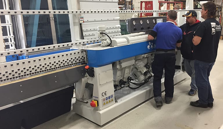glass polishing equipment, Neptun Rock 8 Edge Polisher