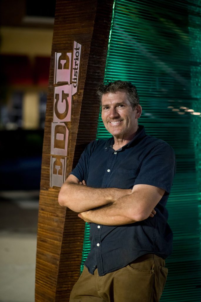 EDGE District Gateway - James Brenner Sculpture- JIT Companies