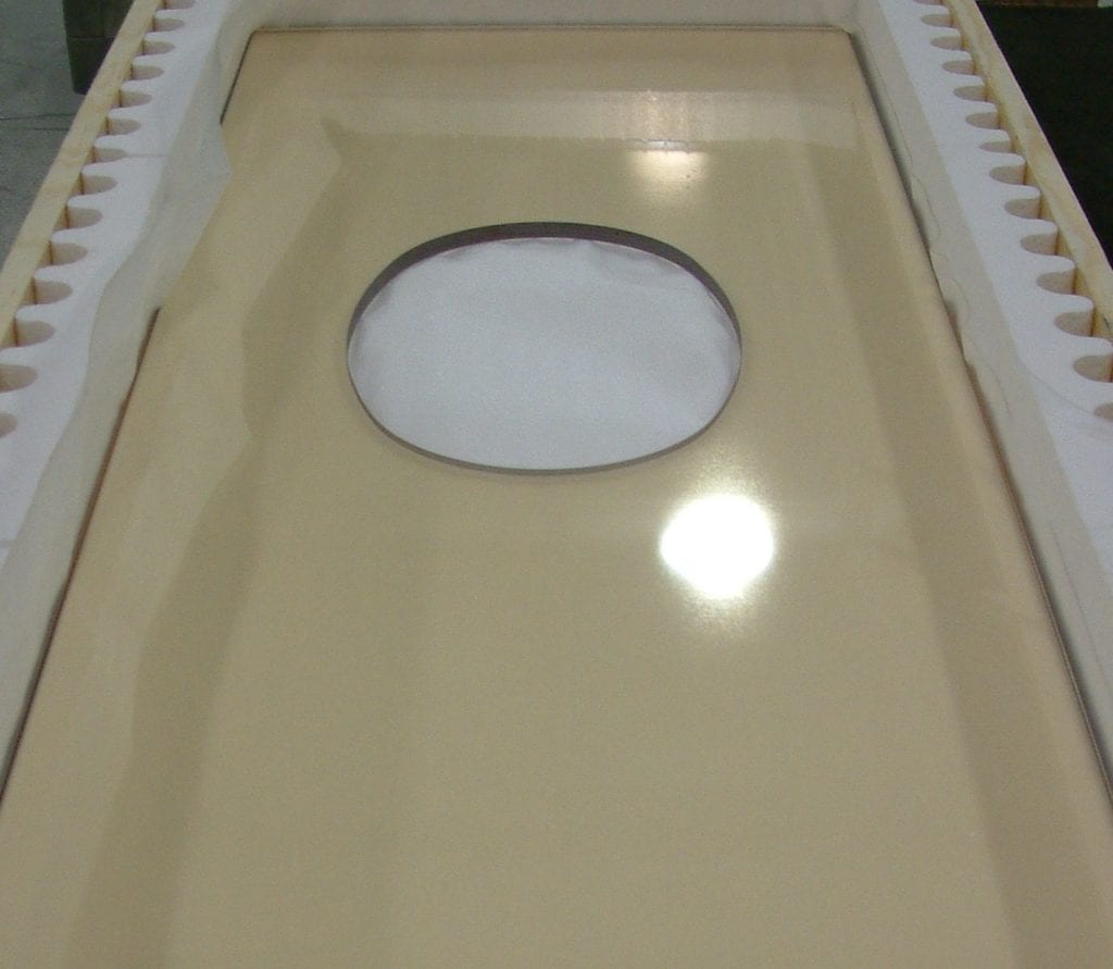 Hi-Temperature Laminated Ceramic Porthole Window