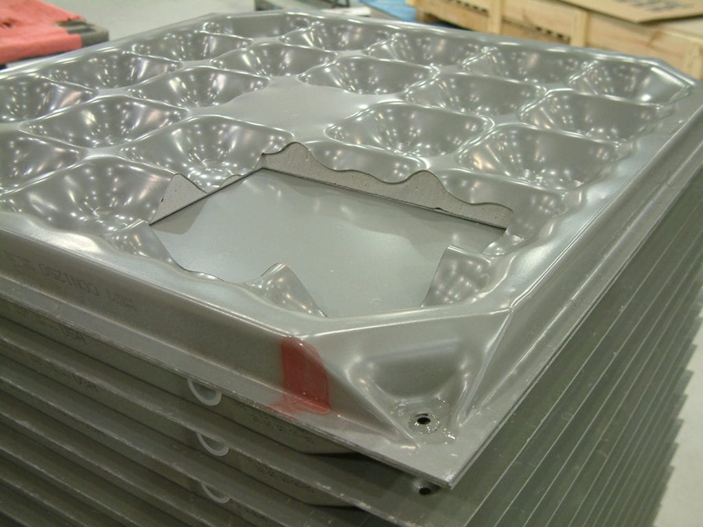 Top surface of floor panel - under floor access JIT Companies