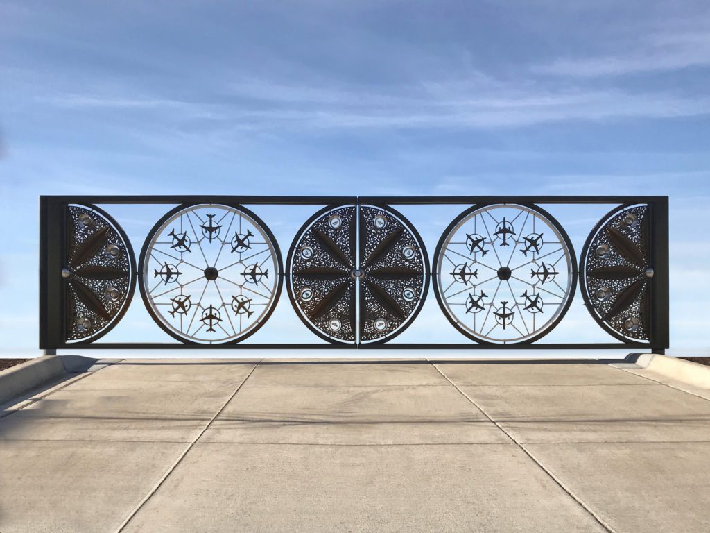 Art Gate – Alexander Tylevich Fabricator: Casting Creations of Minnesota - JIT Companies