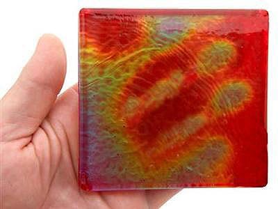 laminated glass tile - color changing tile - Moving Color
